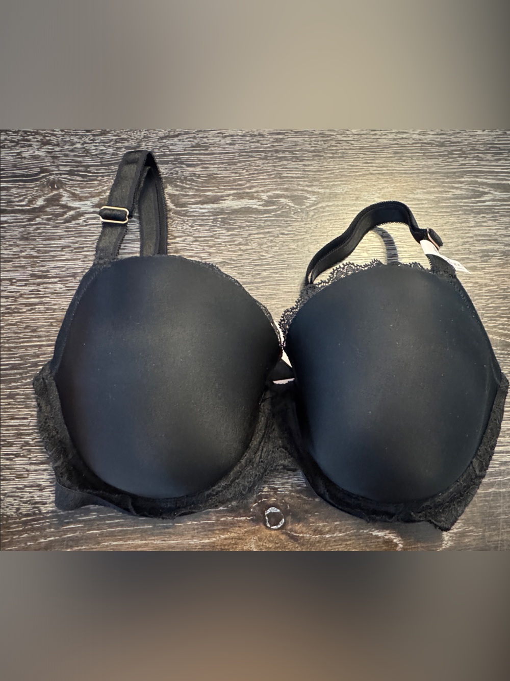 Victoria's Secret Black Lace-Trim dream, angels Bra